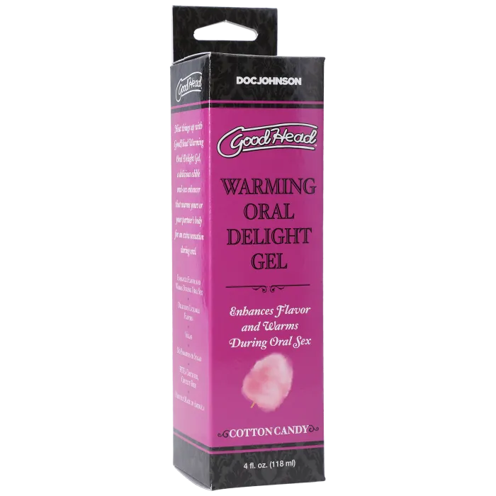 GoodHead Warming Oral Delight Gel cotton candy 118 ml
