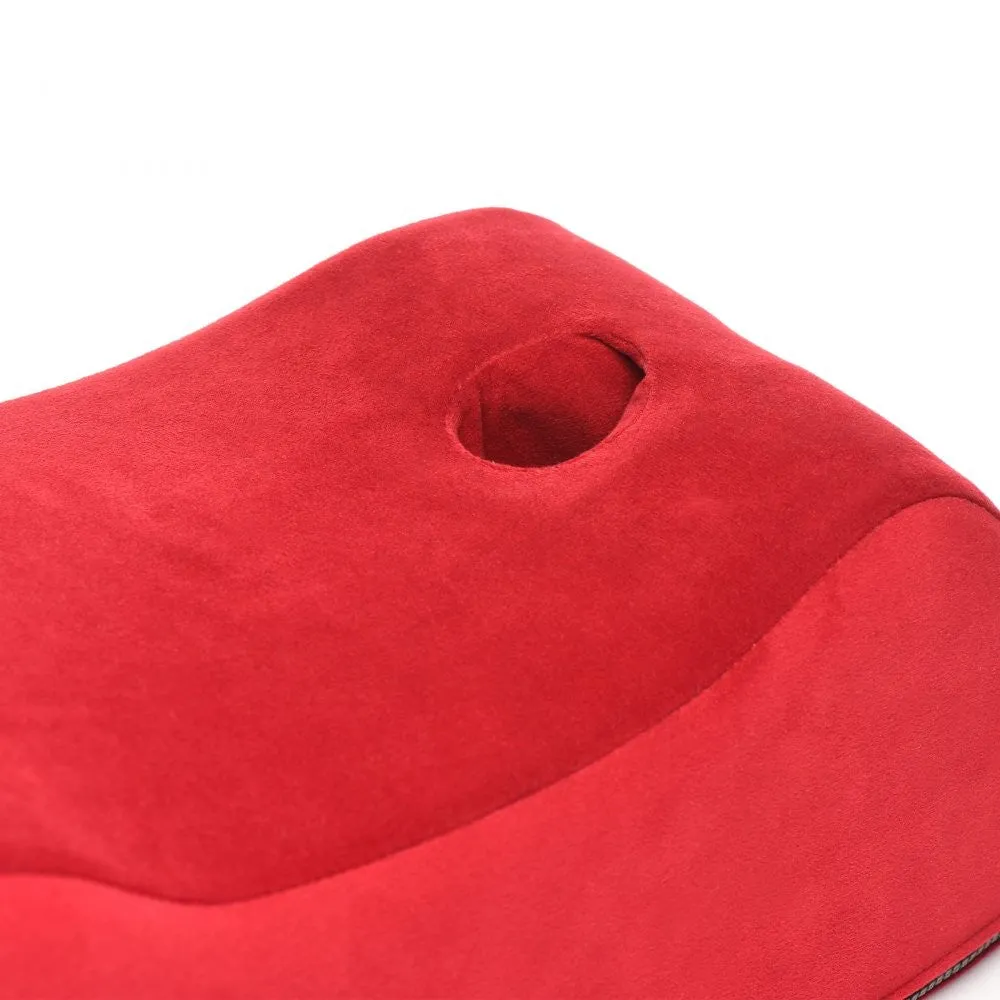 Bedroom Bliss Deluxe Wand Saddle Positioneringskussen Rood