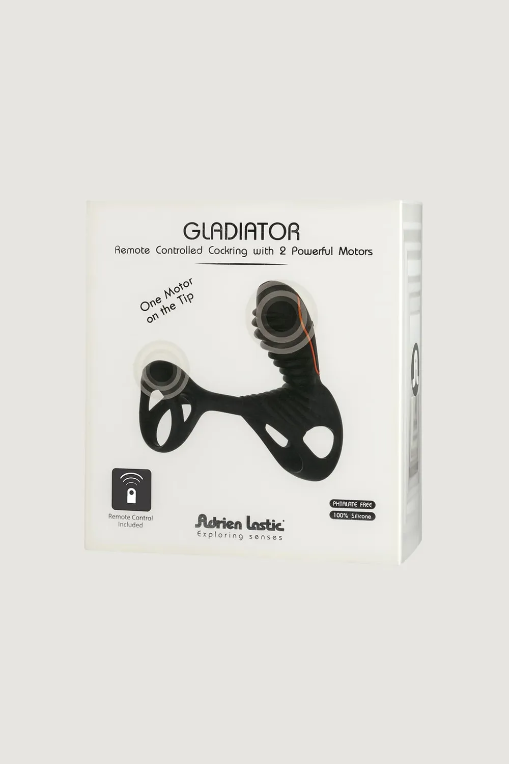Adrien Lastic Gladiator LRS penisvibrator ringen waterdicht