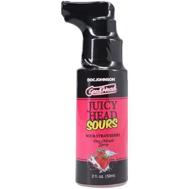 GoodHead Juicy Head Sours mondspray Sour Strawberry 59ml