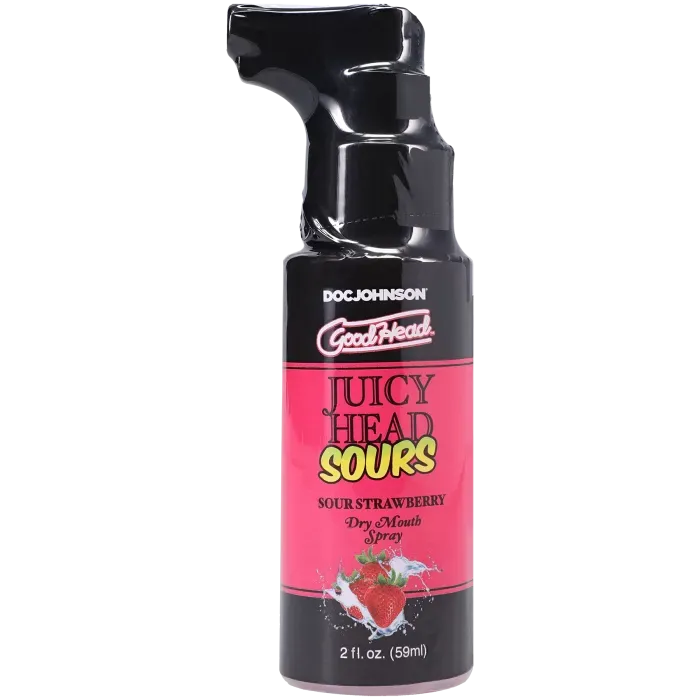 GoodHead Juicy Head Sours mondspray Sour Strawberry 59ml