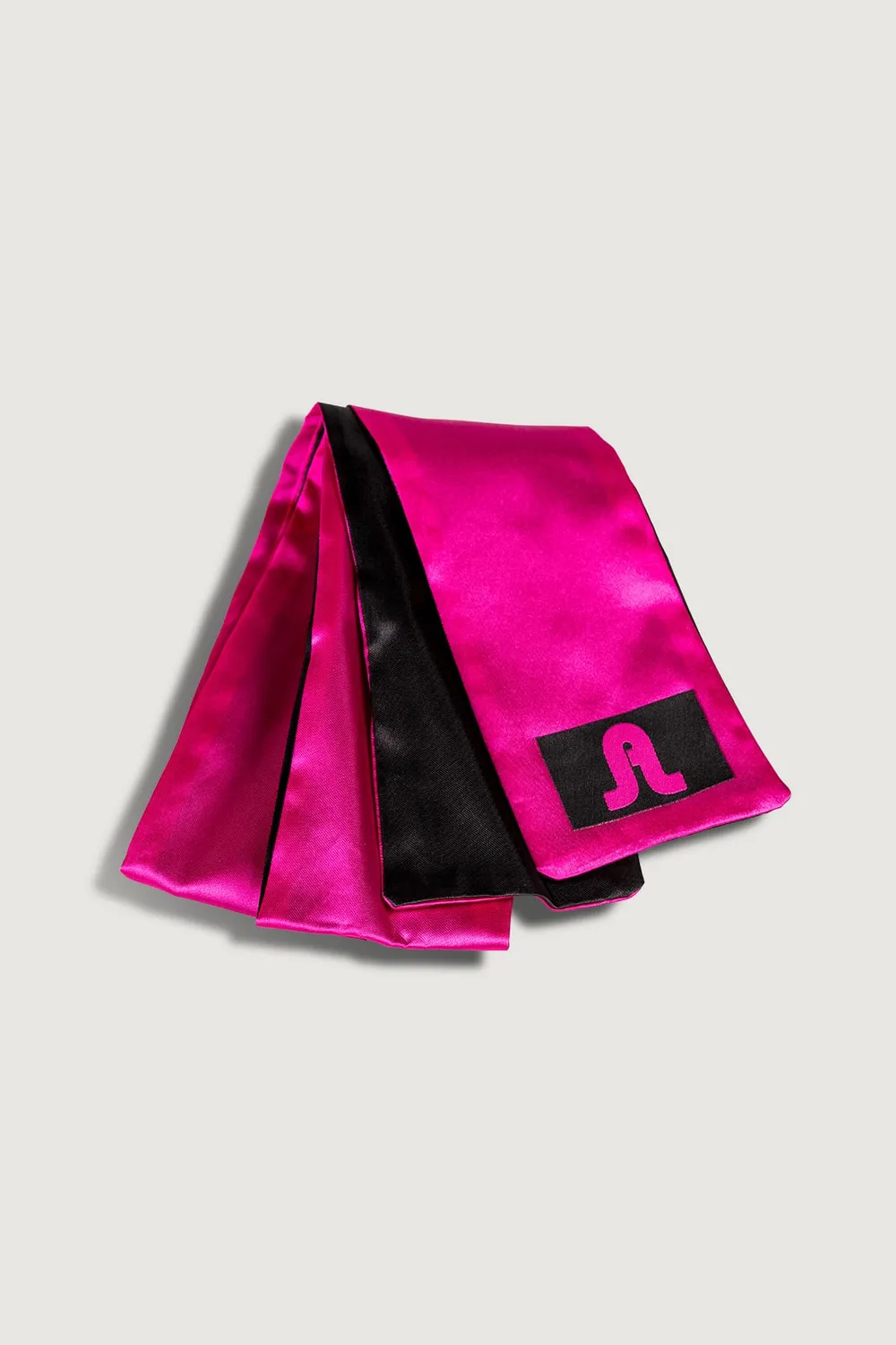Adrien Lastic Satin Sash bondagelint satijn roze-zwart