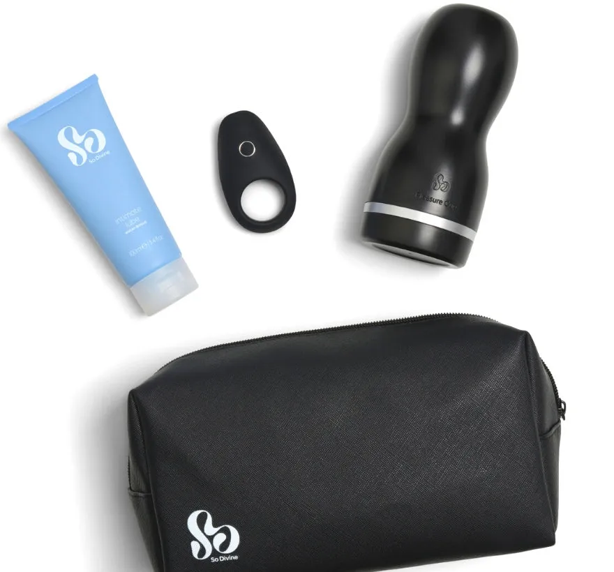 So Divine Pleasure cadeauset voor hem met cup en ring