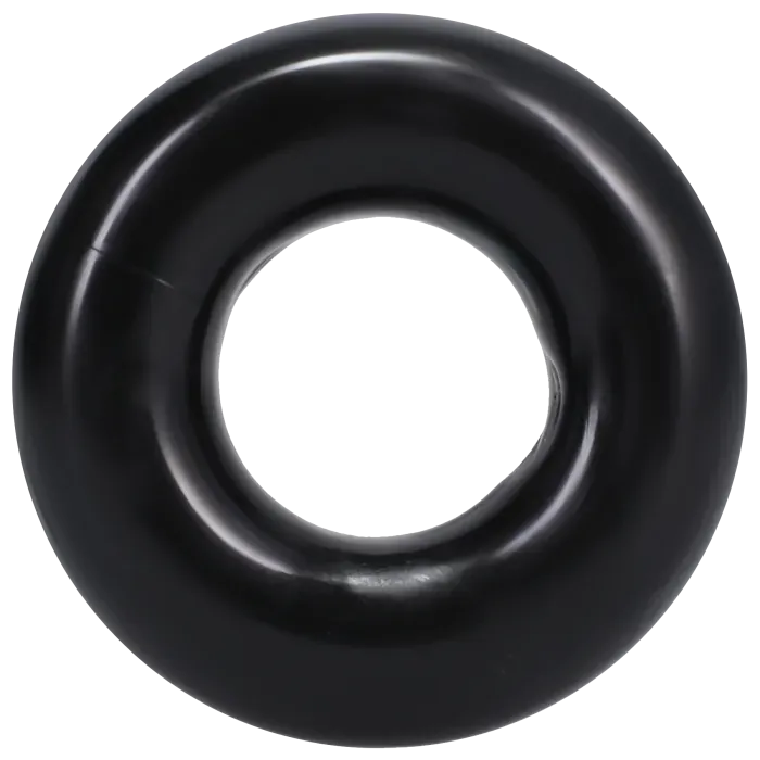ROCK SOLID The 3X Donut cockring zwart rekbaar