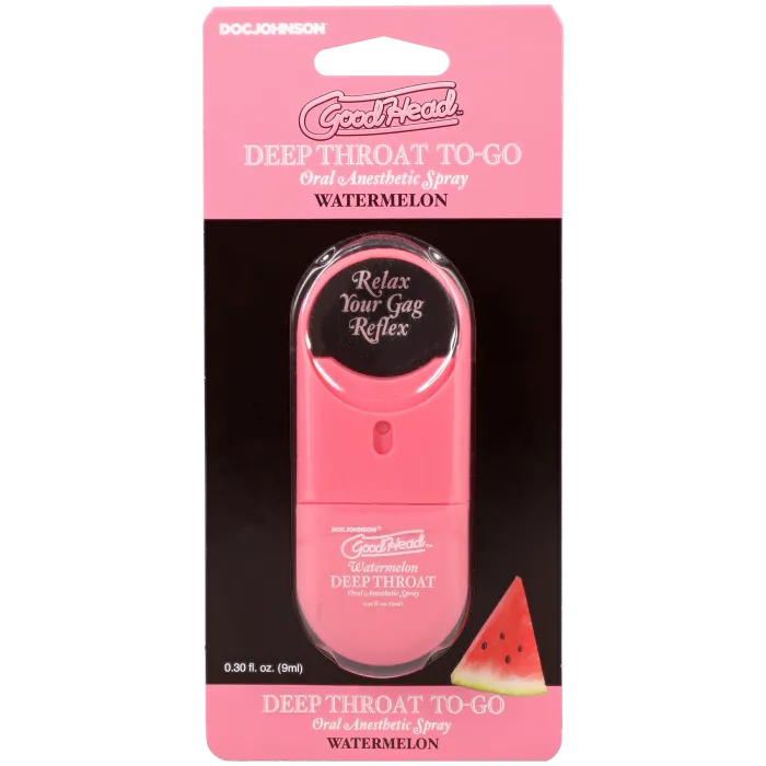 The Classics GoodHead Deep Throat spray watermeloen 9 ml