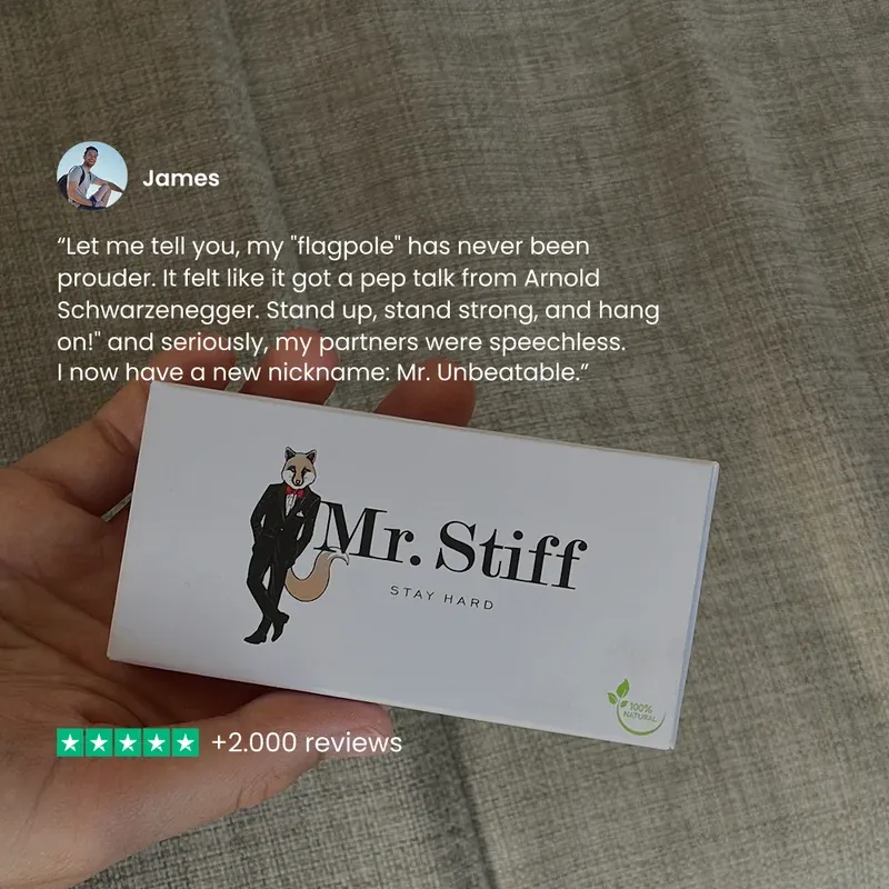 Mr Stiff Libido Pills libidocapsules natuurlijk 30-45 min
