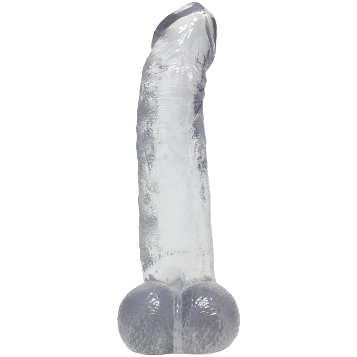 The Classics Crystal Jellies dildo 20cm transparant met zuignap