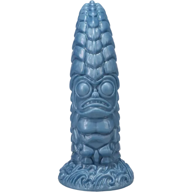 Pleasure Idols Wai Lealea dildo siliconen oceaanblauw