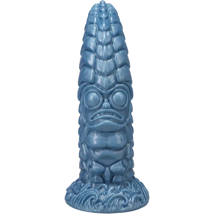 Pleasure Idols Wai Lealea dildo siliconen oceaanblauw