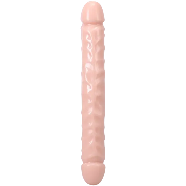 The Classics Classic Jr Double Header dildo 30cm cream