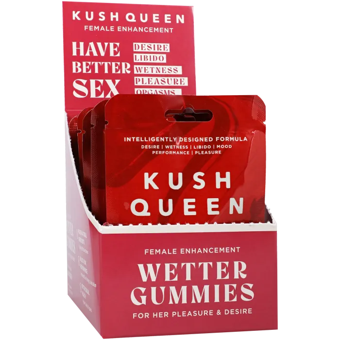 Kush Queen Wetter gummies vrouw 1 stuk stimulerend