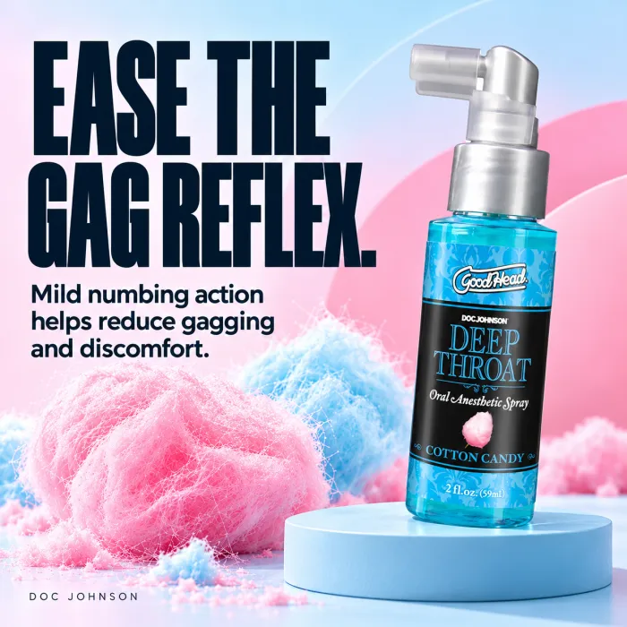 The Classics GoodHead Deep Throat keelspray cotton candy 59ml