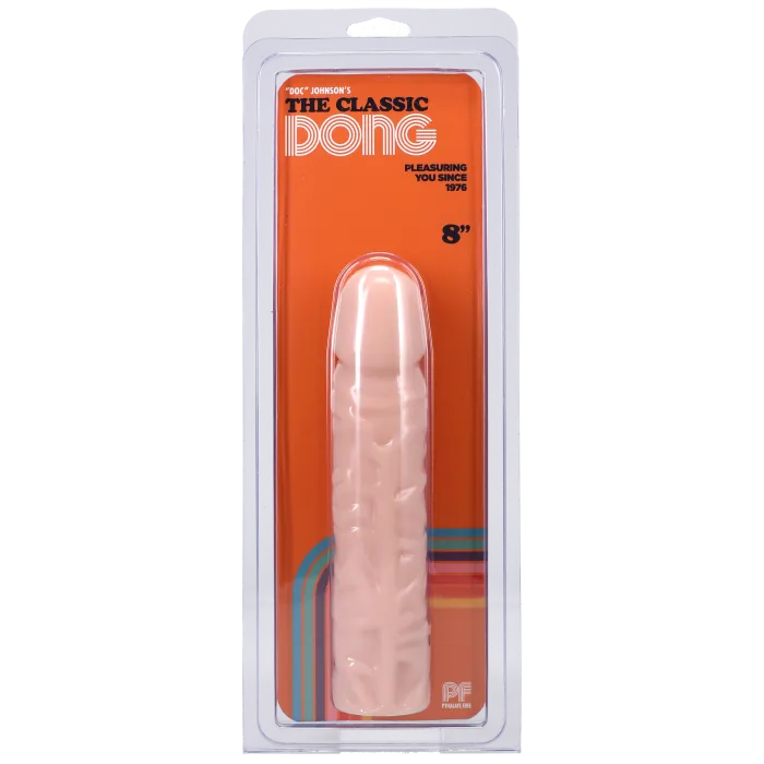 The Classics Classic Dong 8 Inch dildo crème PVC