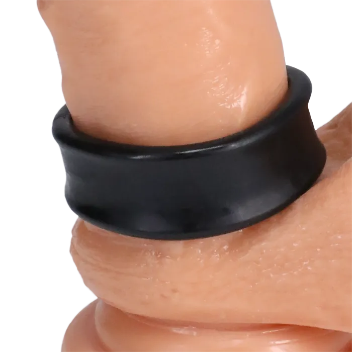 The Classics Rock Solid Convex penisring zwart
