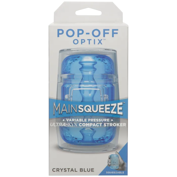 Main Squeeze Pop-Off Optix compacte stroker transparant