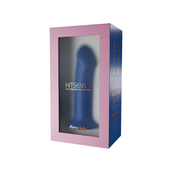 Adrien Lastic Hitsens 1 dildo blauw siliconen