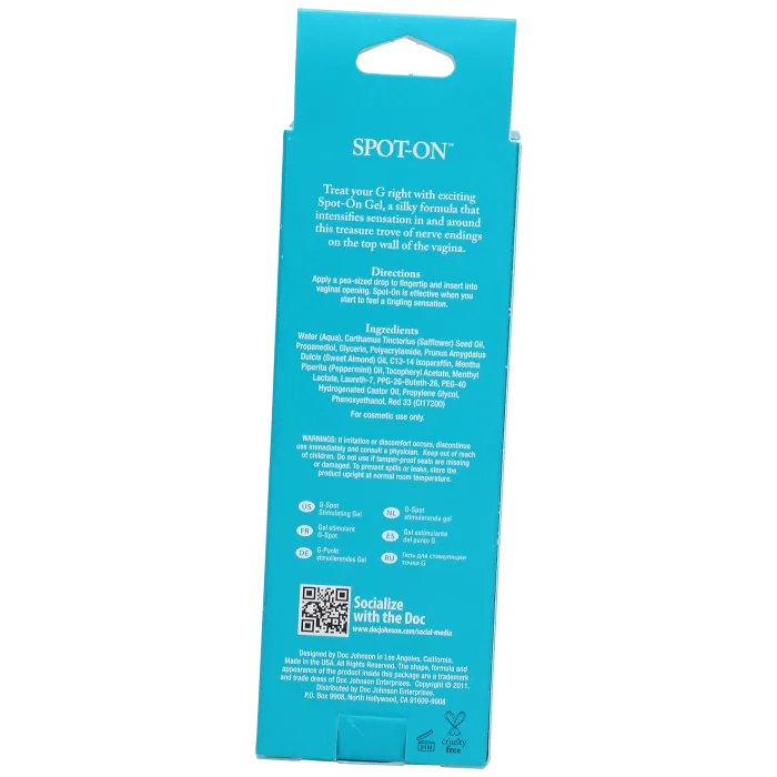 The Classics Intimate Enhancements Spot-On g-spot gel 56 g naturel