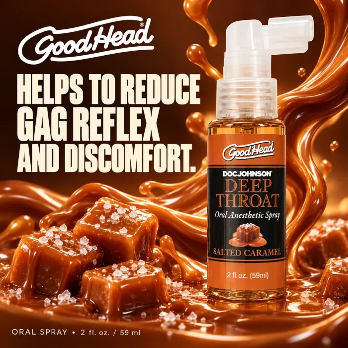 GoodHead Deep Throat spray salted caramel 59 ml