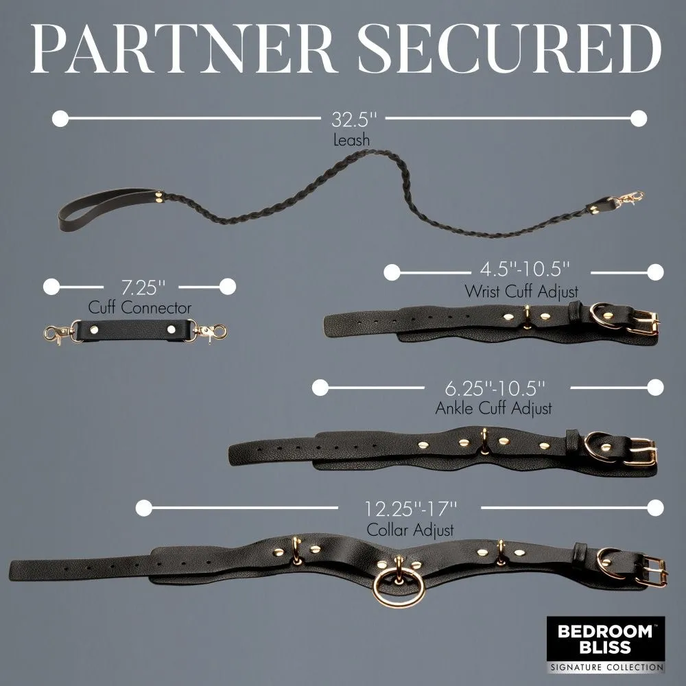 Bedroom Bliss Lover's Restraints Set bondageset rood 6-delig