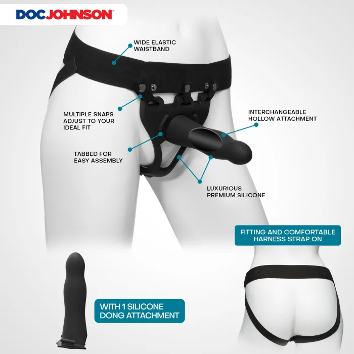 The Classics Body Extensions BE Daring strap-on set 2-delig