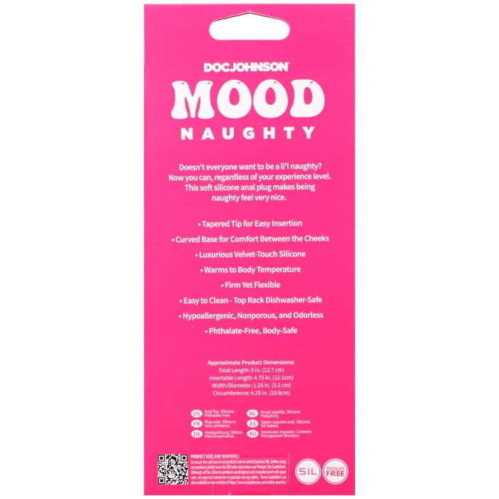 The Classics Mood Naughty 1 buttplug large zwart