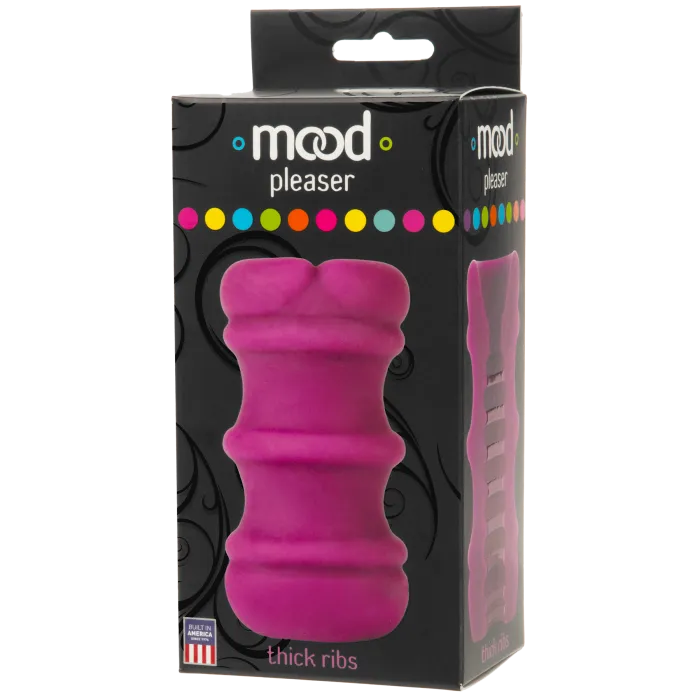 The Classics Mood Pleaser masturbator paars thick ribbed