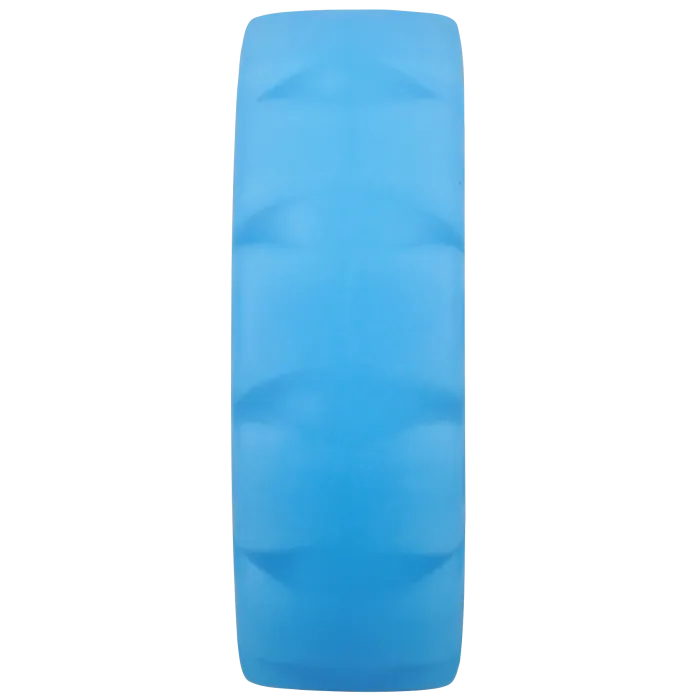 The Classics Rock Solid The Tire cockring blauw glow silicone