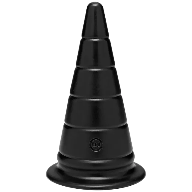 TitanMen Anal Stretcher 6 Inch anaalplug zwart PVC