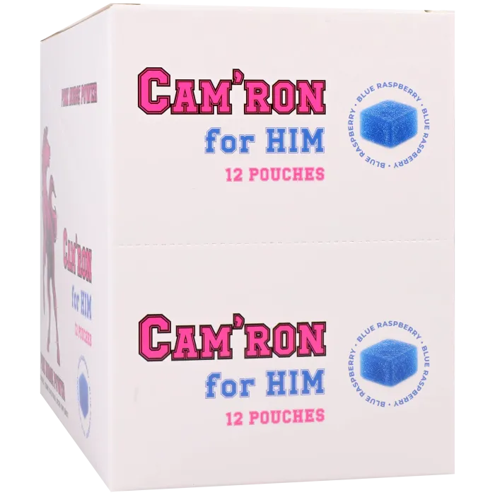 The Classics CAMRON Pink Horse Gummy Blue Raspberry Stuk
