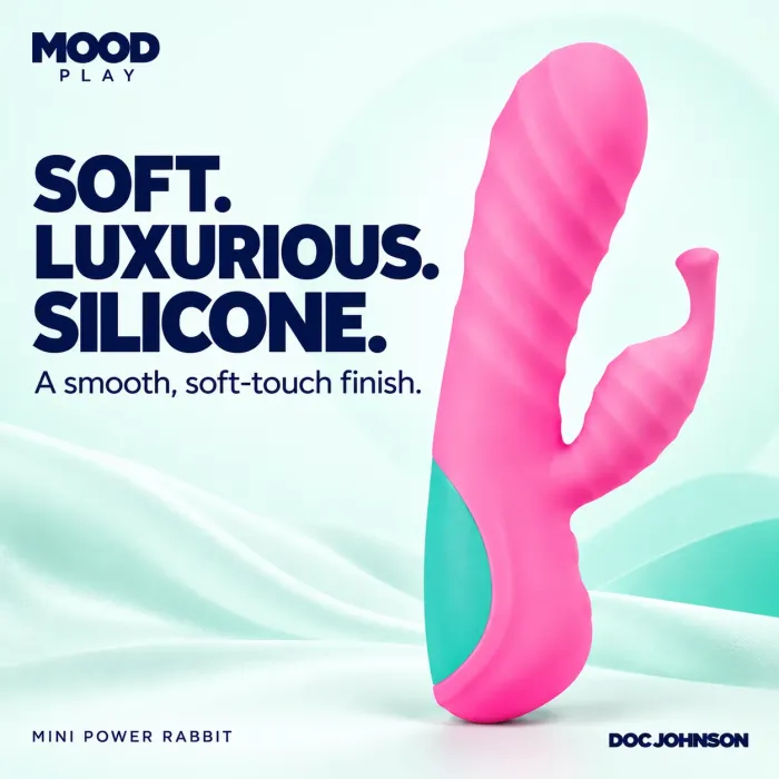 The Classics Mood Play Mini Power Rabbit vibrator roze