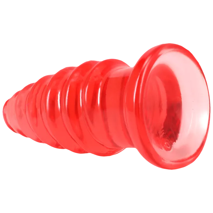 The Classics Crystal Jellies Anal Twist anale dildo 7 inch clear