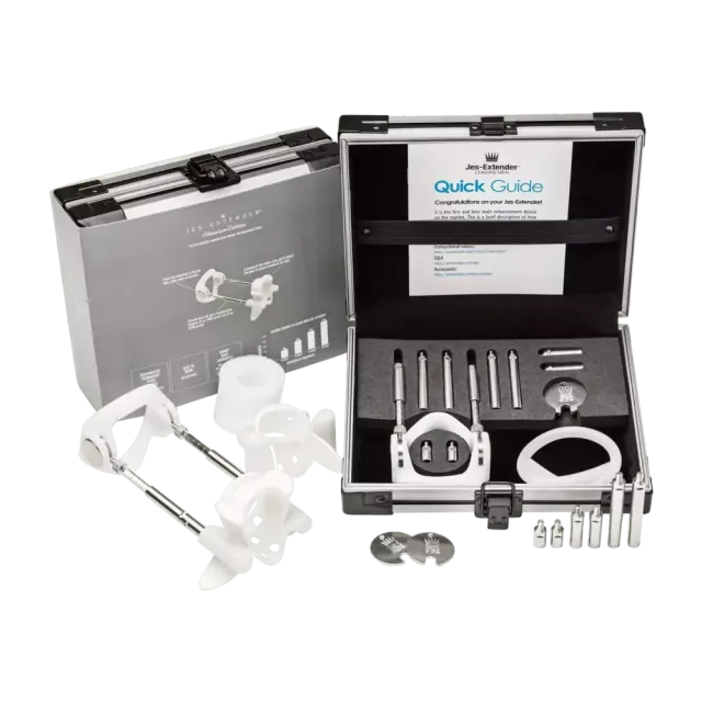 Jes-Extender Titan penisextender complete set titanium