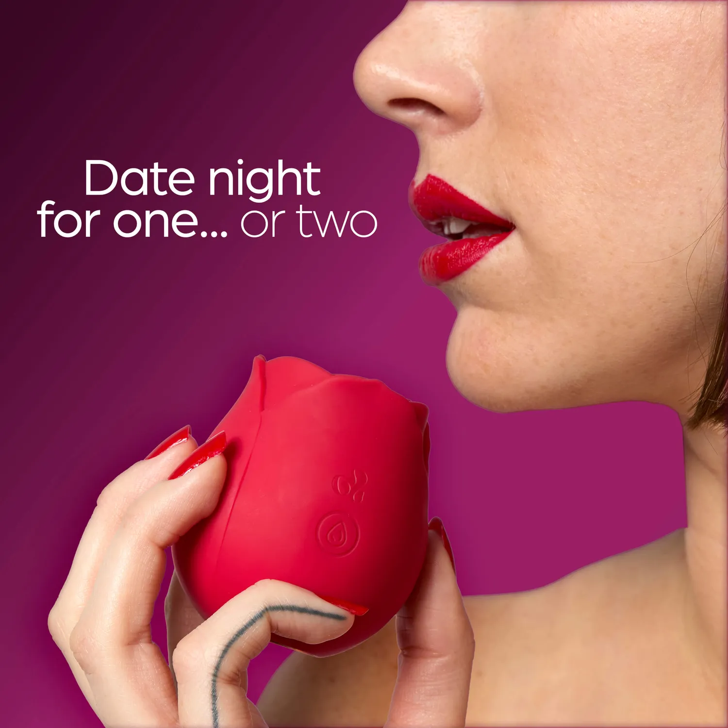 So Divine Date Night Rose clitoris stimulator oplaadbaar 10 standen