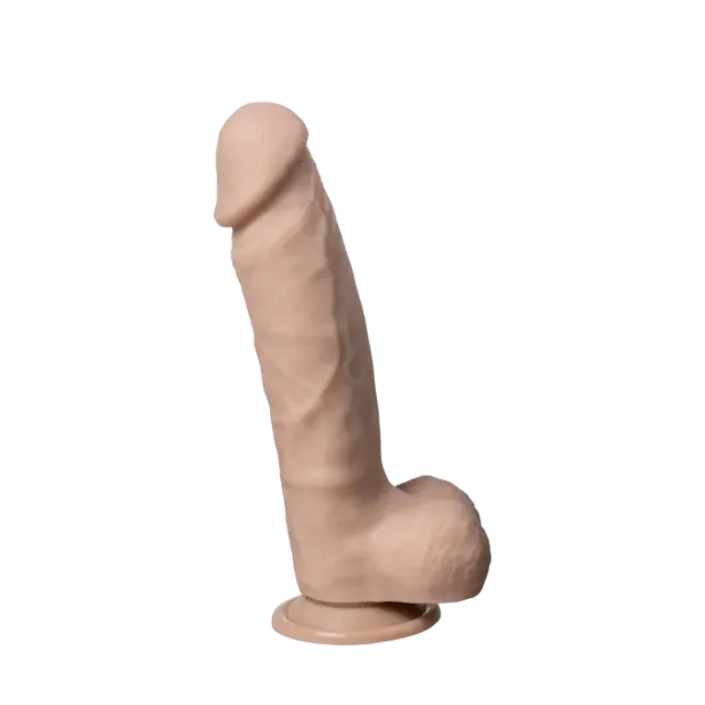 SILEX-D Real Skin Model 1 dildo 20 cm vloeibare siliconen