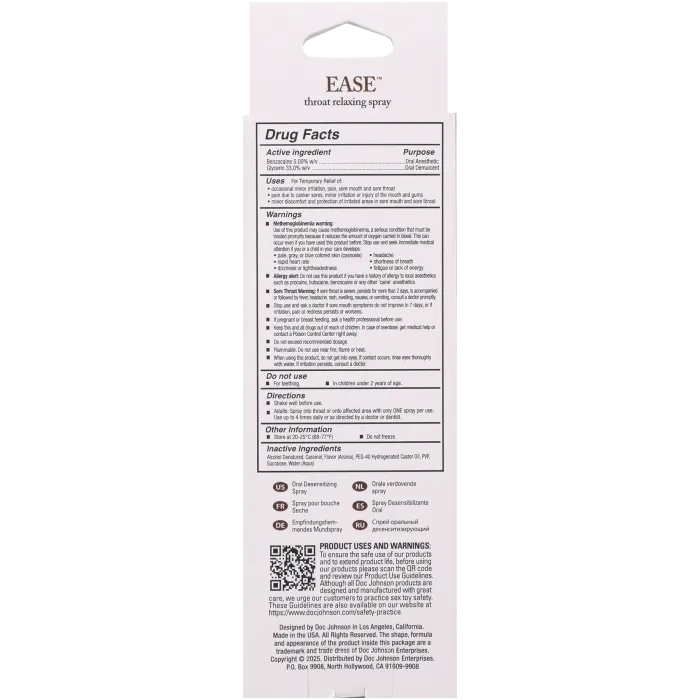 The Classics Ease throat spray Double Chocolate 59 ml