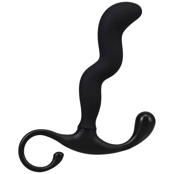 The Classics OptiMALE Zig Zag prostaatmassager zwart siliconen