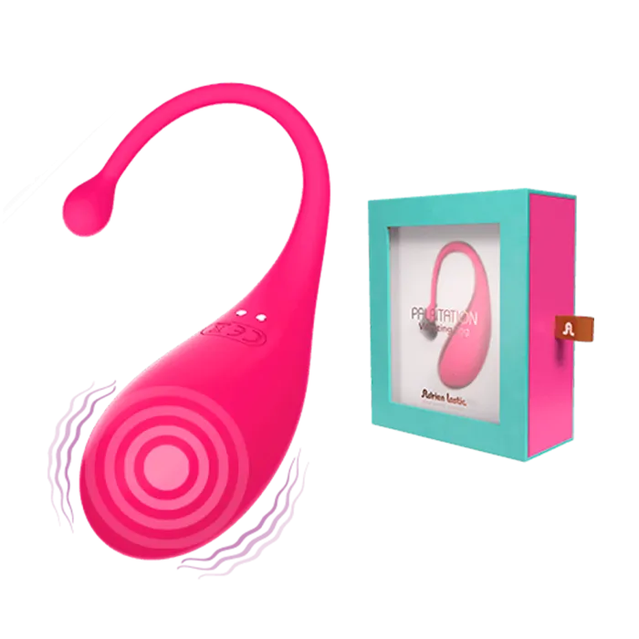Adrien Lastic Palpitation trilei met app fuchsia siliconen