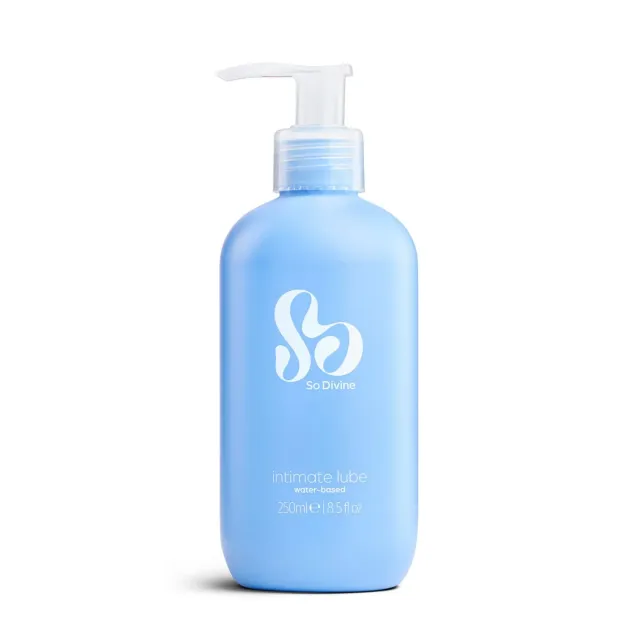 So Divine glijmiddel op waterbasis 250ml vegan
