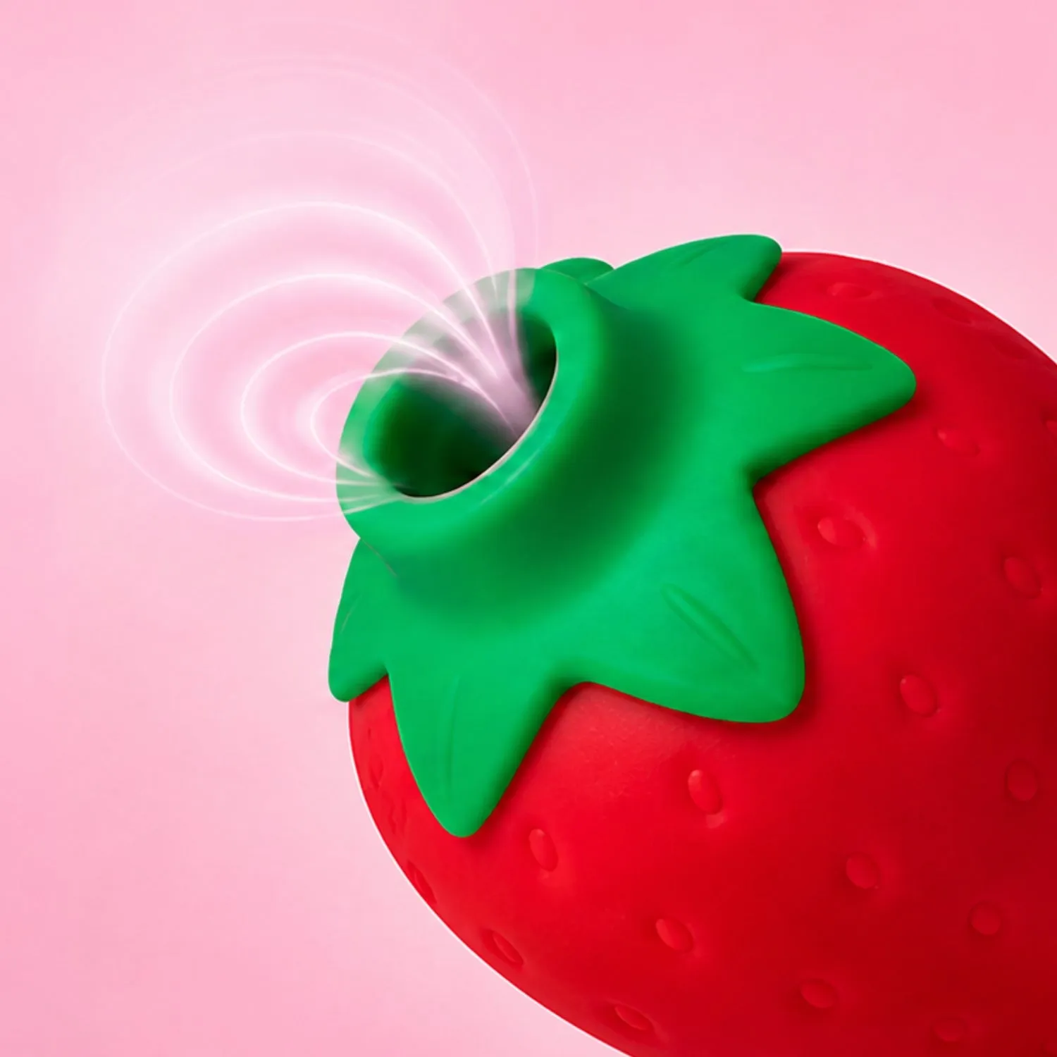 So Divine Strawgasm aardbei luchtdruk vibrator