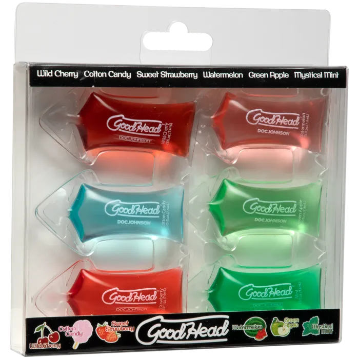 The Classics GoodHead Oral Delight Gel 6-Pack Assorti