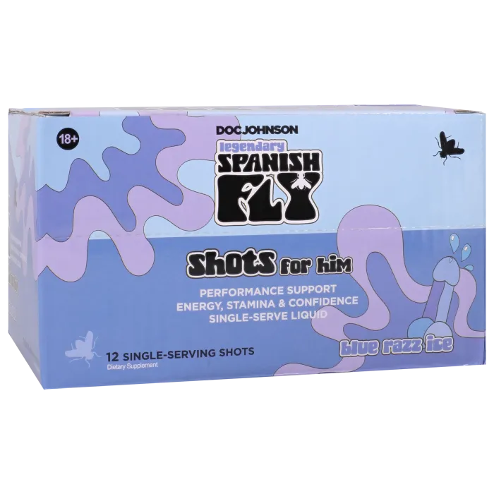 The Classics Spanish Fly For Him Shot blue razz ice 59 ml
