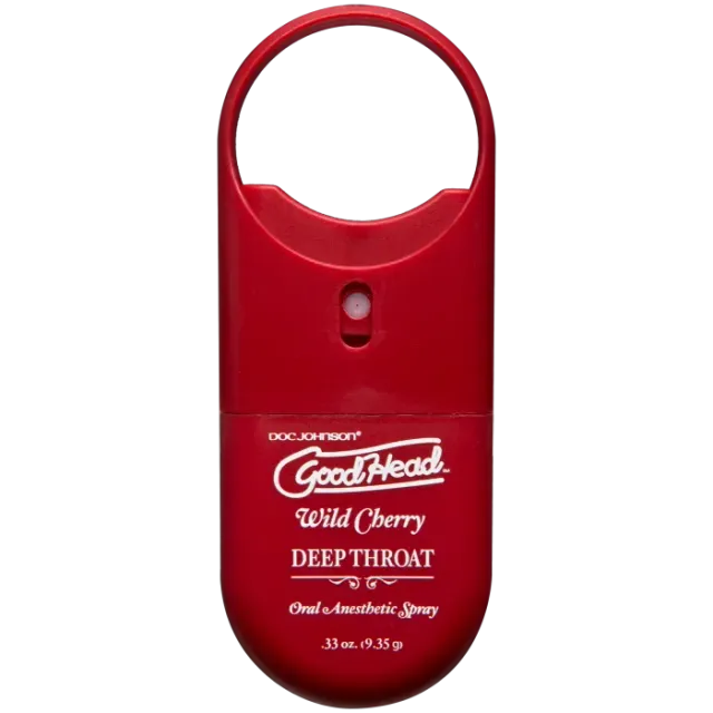 GoodHead Deep Throat Spray To-Go keelspray kers 9 ml verdovend