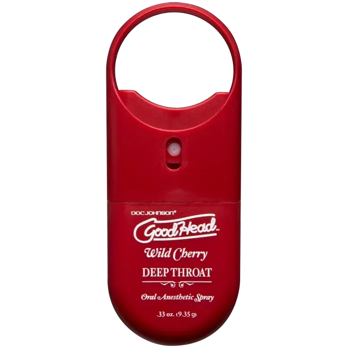 GoodHead Deep Throat Spray To-Go keelspray kers 9 ml verdovend