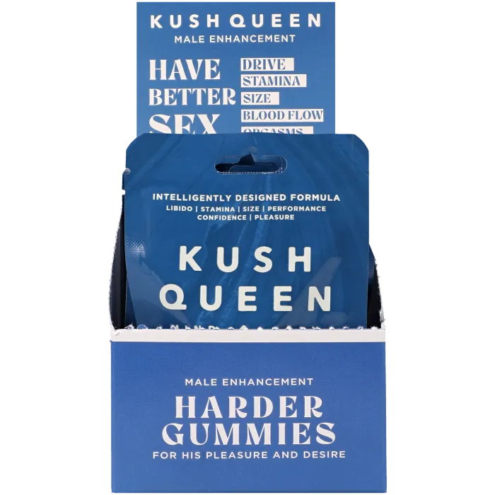 Kush Queen Harder gummies voor hem single natuurlijke ondersteuning