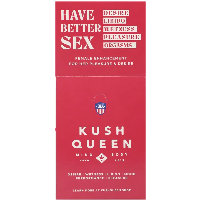 Kush Queen Wetter gummies vrouw 1 stuk stimulerend
