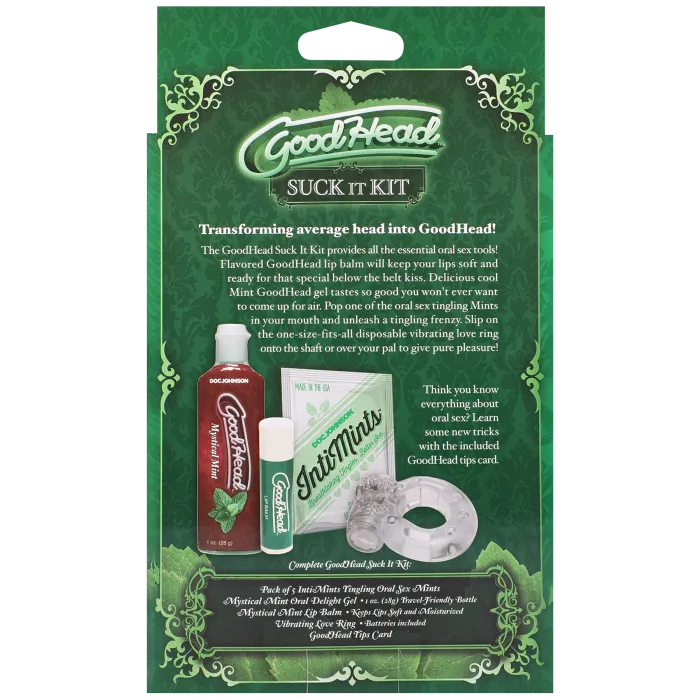 GoodHead Suck It Kit orale seks set mint multi