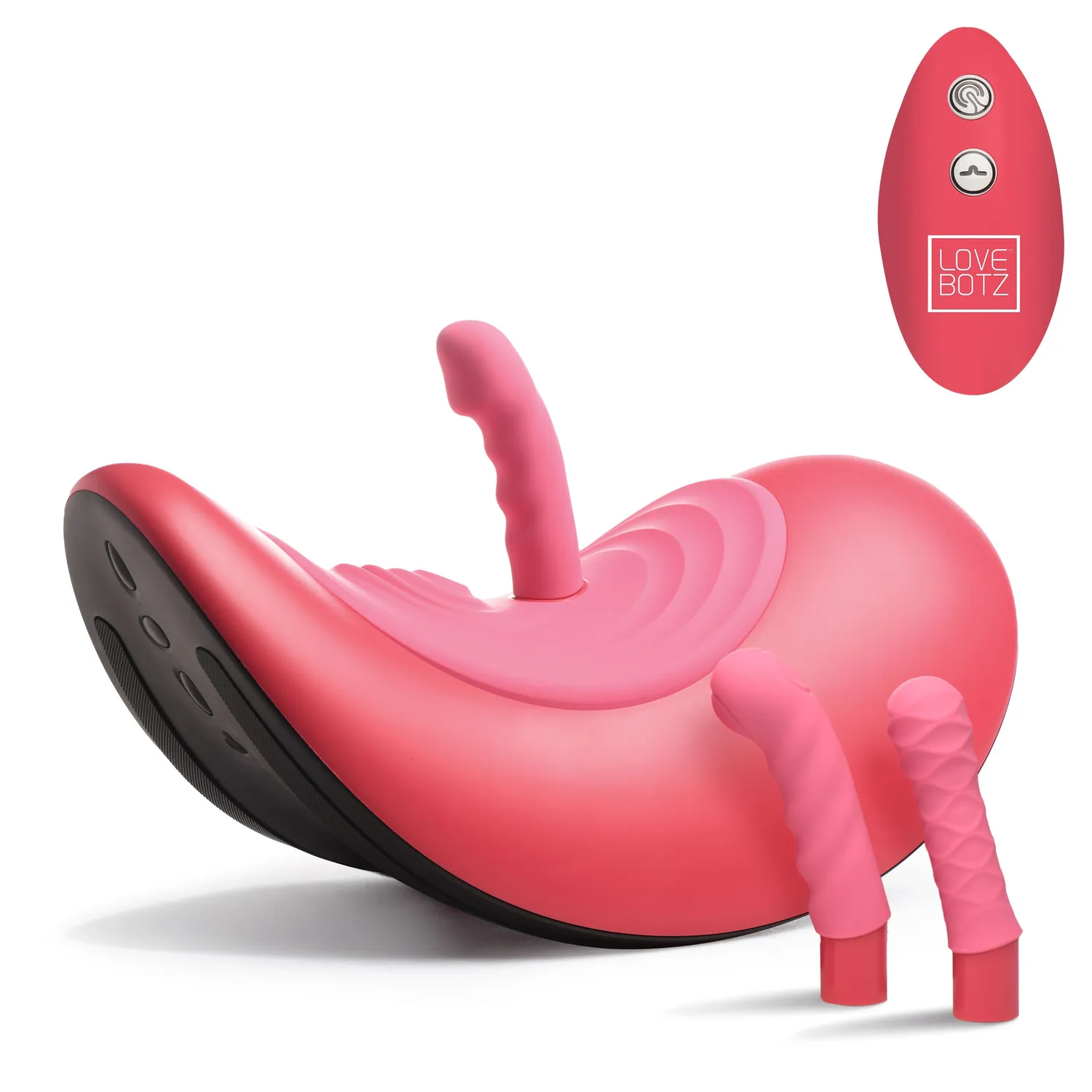 Bedroom Bliss Pleasure Ride Rocking Saddle Seksmeubel 3 Dildo's