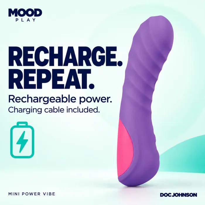 The Classics Mood Play mini vibrator paars krachtig stil