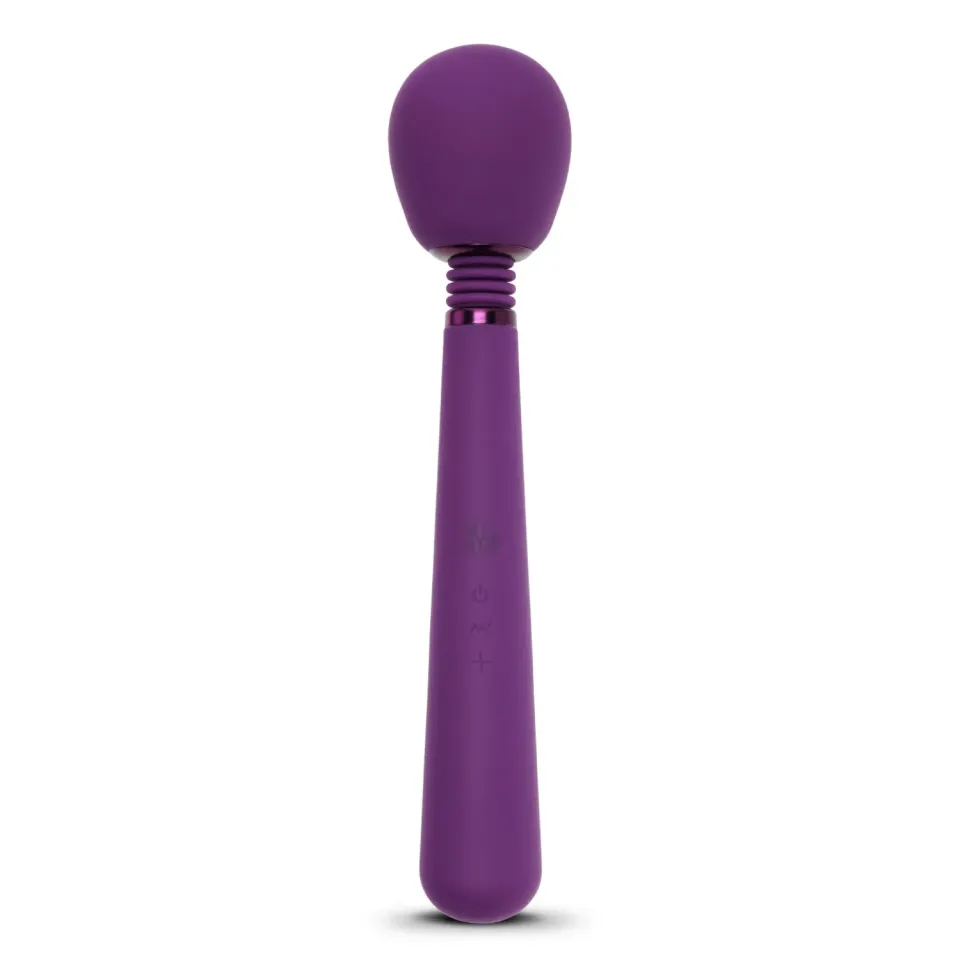 So Divine Wonder Wand Vibrator Paars Oplaadbaar Siliconen
