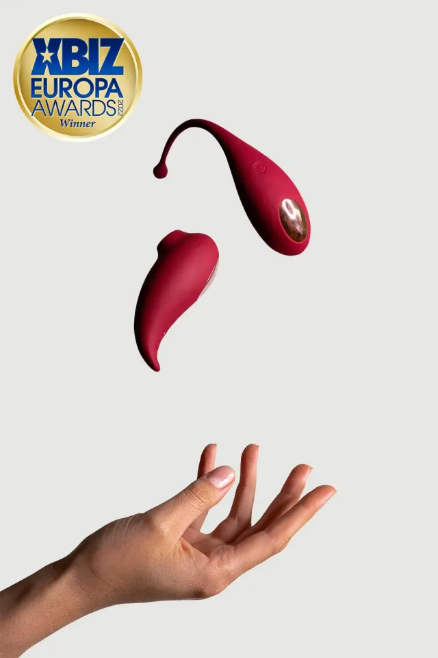 Adrien Lastic Inspiration luchtdrukvibrator met ei set